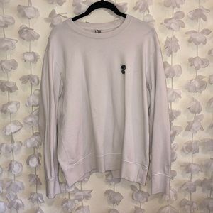 uniqlo KAWS x PEANUTS sweatshirt